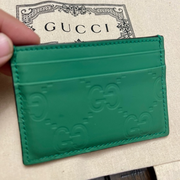 Gucci Rubber Effect Card Holder - Picture 5 of 8